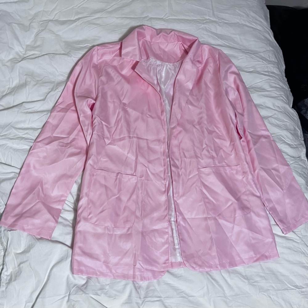 Women's Pink Blazer Jacket